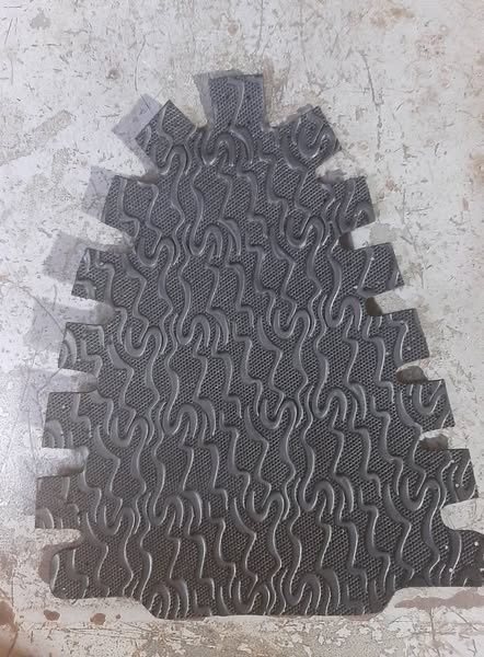 Shoe embossing dye available