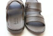 leathers slippers causal Men`s