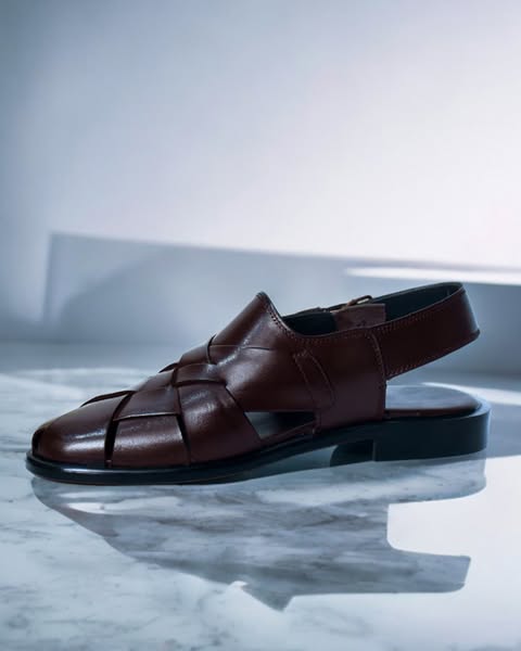 Style in all leather Sandals…! Mens