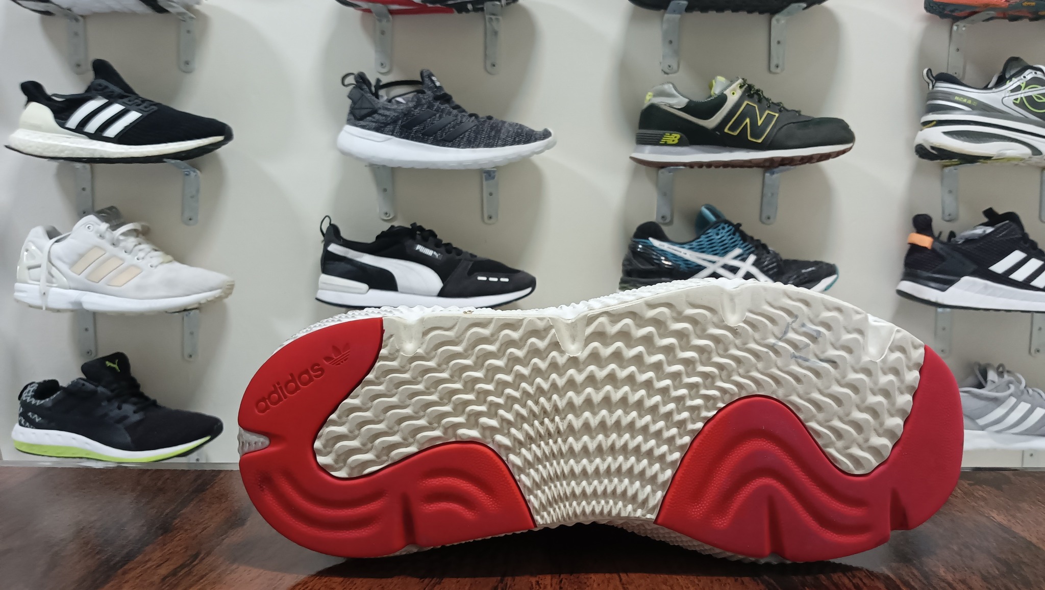 Adidas Originals Prophere Black White Solar Red Sneaker Mens joggers