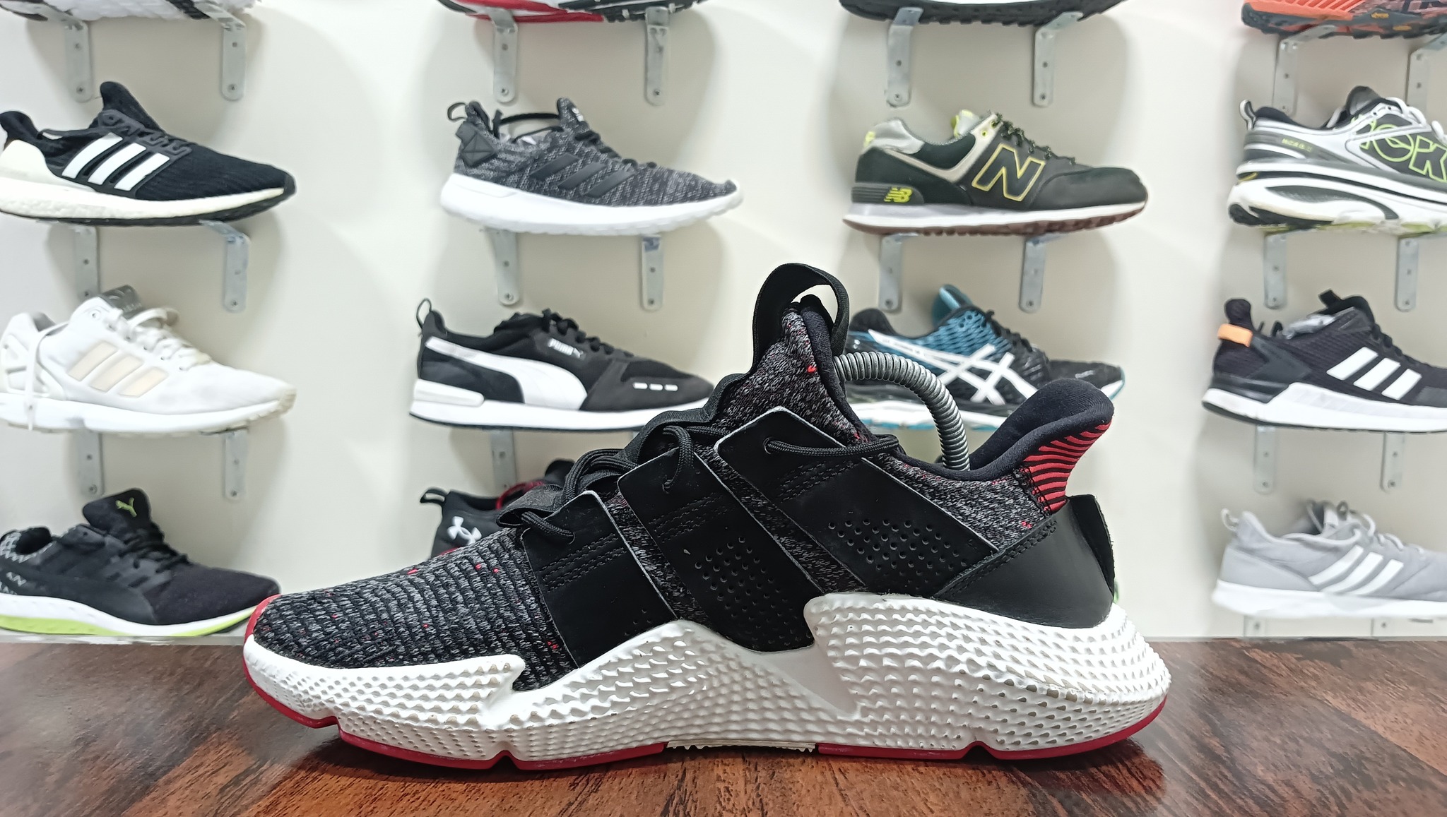 Adidas Originals Prophere Black White Solar Red Sneaker Mens joggers