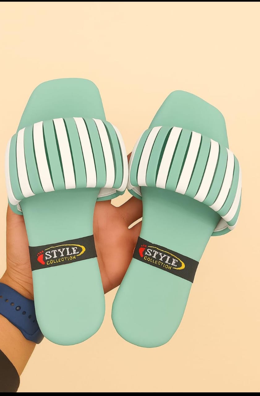 5 sandal slippers collection flats women`s