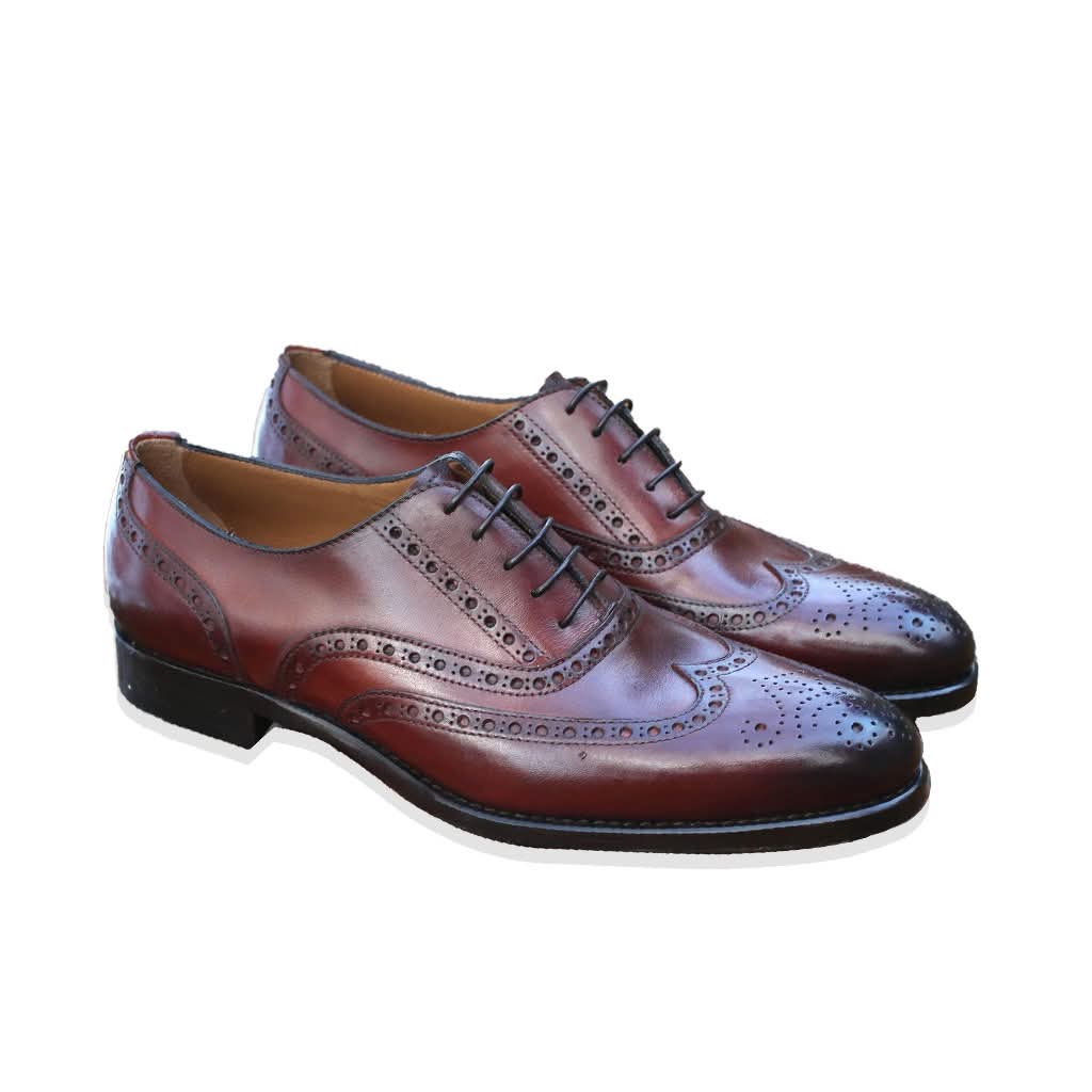 Oxford shoes upper Leather sole leather mens dress