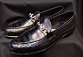 Black Loafer Gucci style men’s shoes
