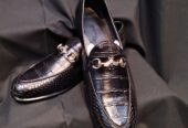 Black Loafer Gucci style men’s shoes