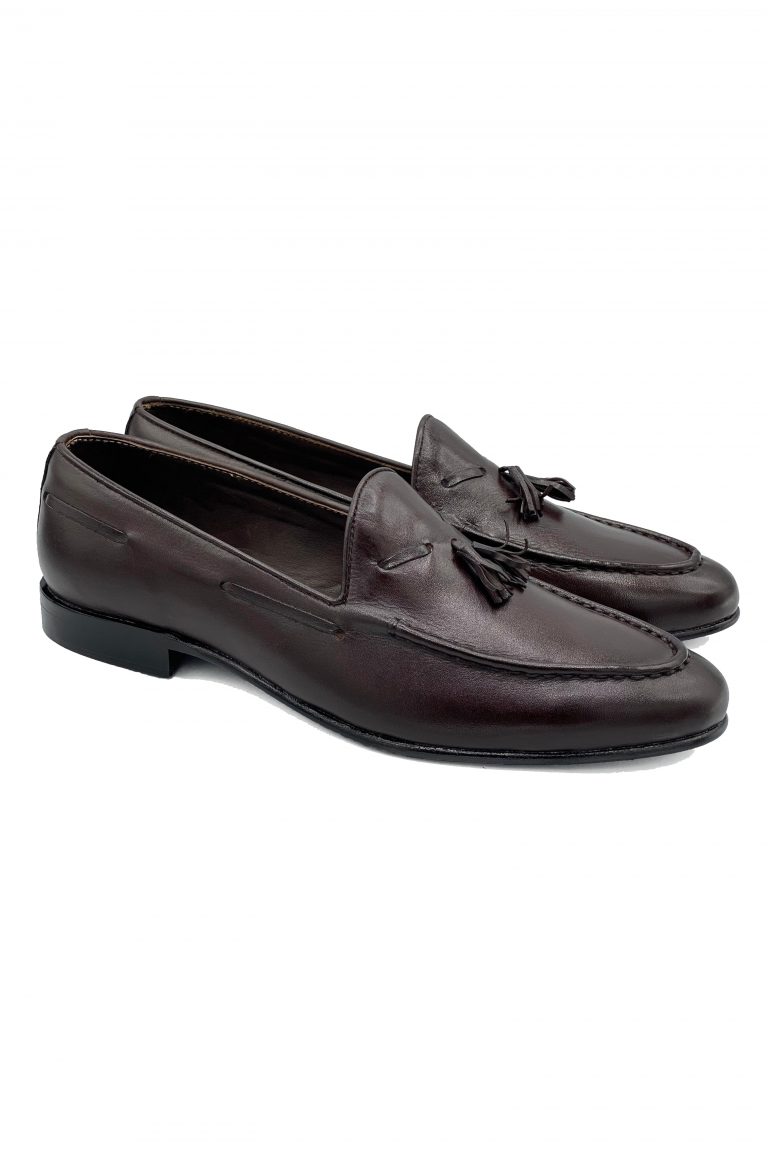SZ-BN-801 Brown mens casual loafers