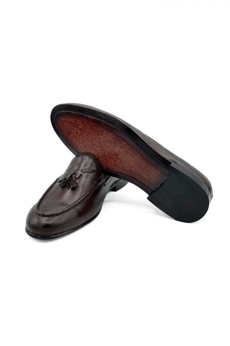 SZ-BN-801 Brown mens casual loafers