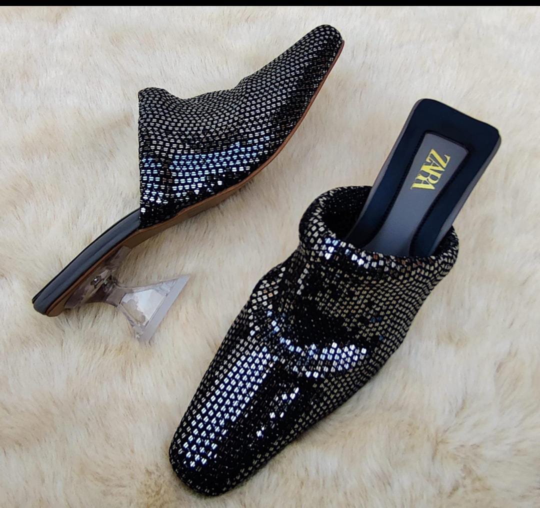 Zara court shoes womens