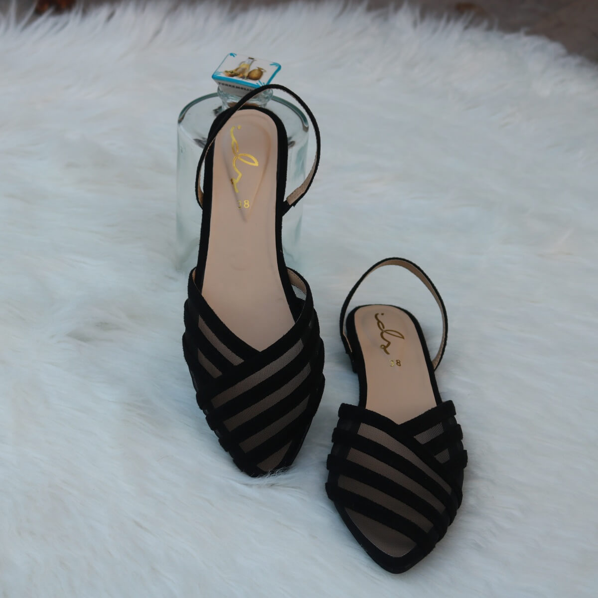 Petal Net Flat Sandal women’s