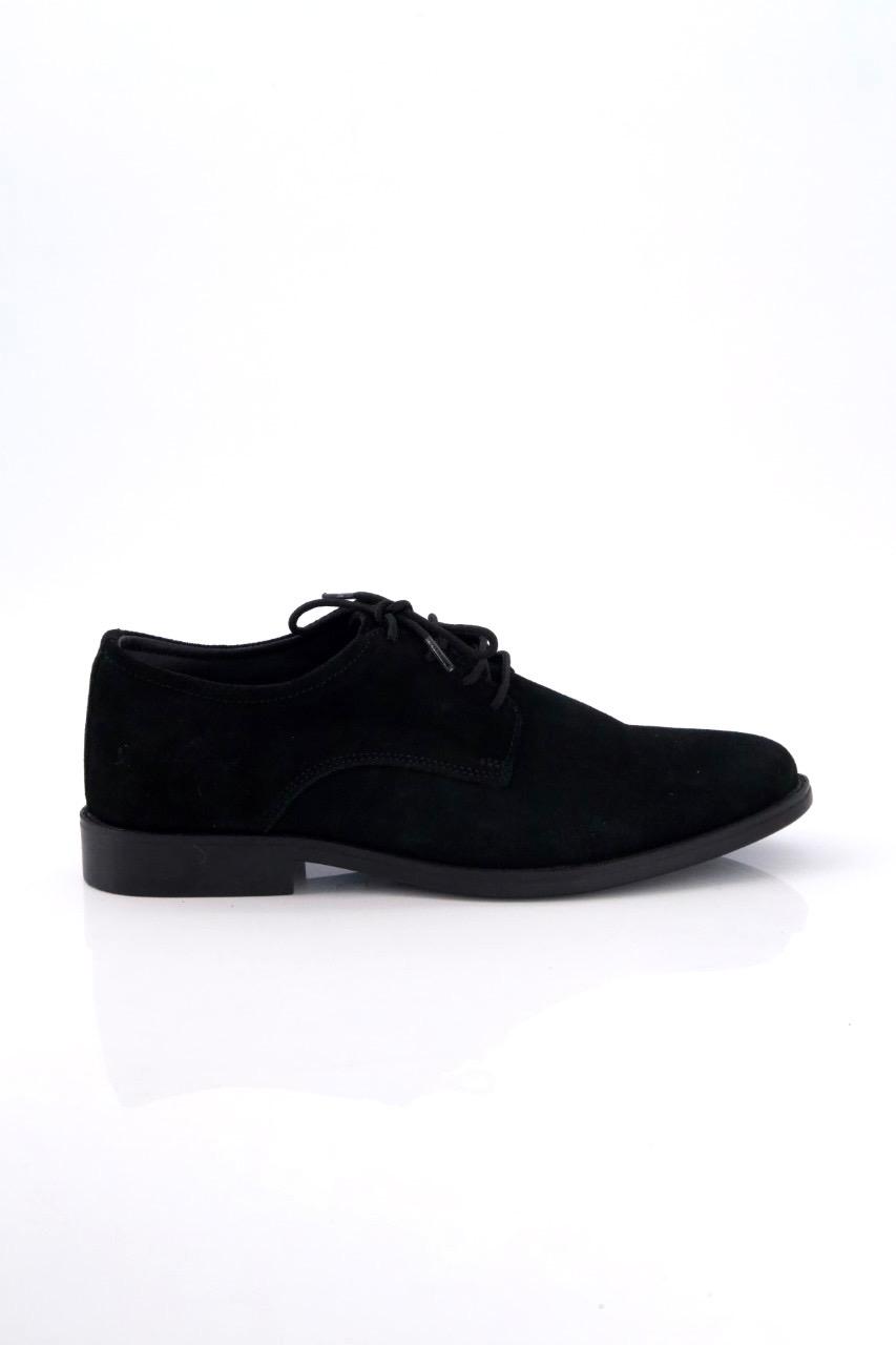 Derby Suede Black | MEARS men’s