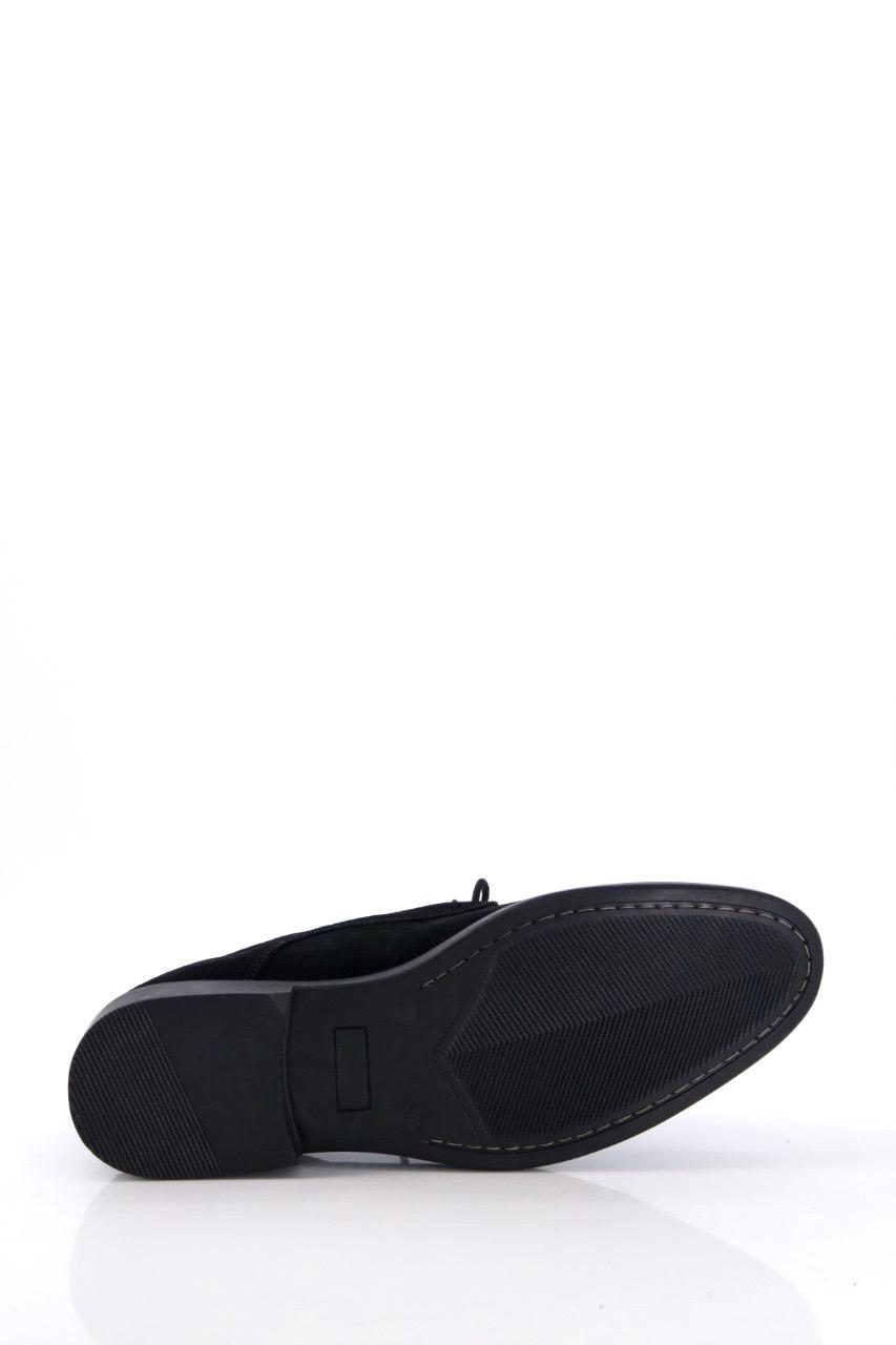 Derby Suede Black | MEARS men’s