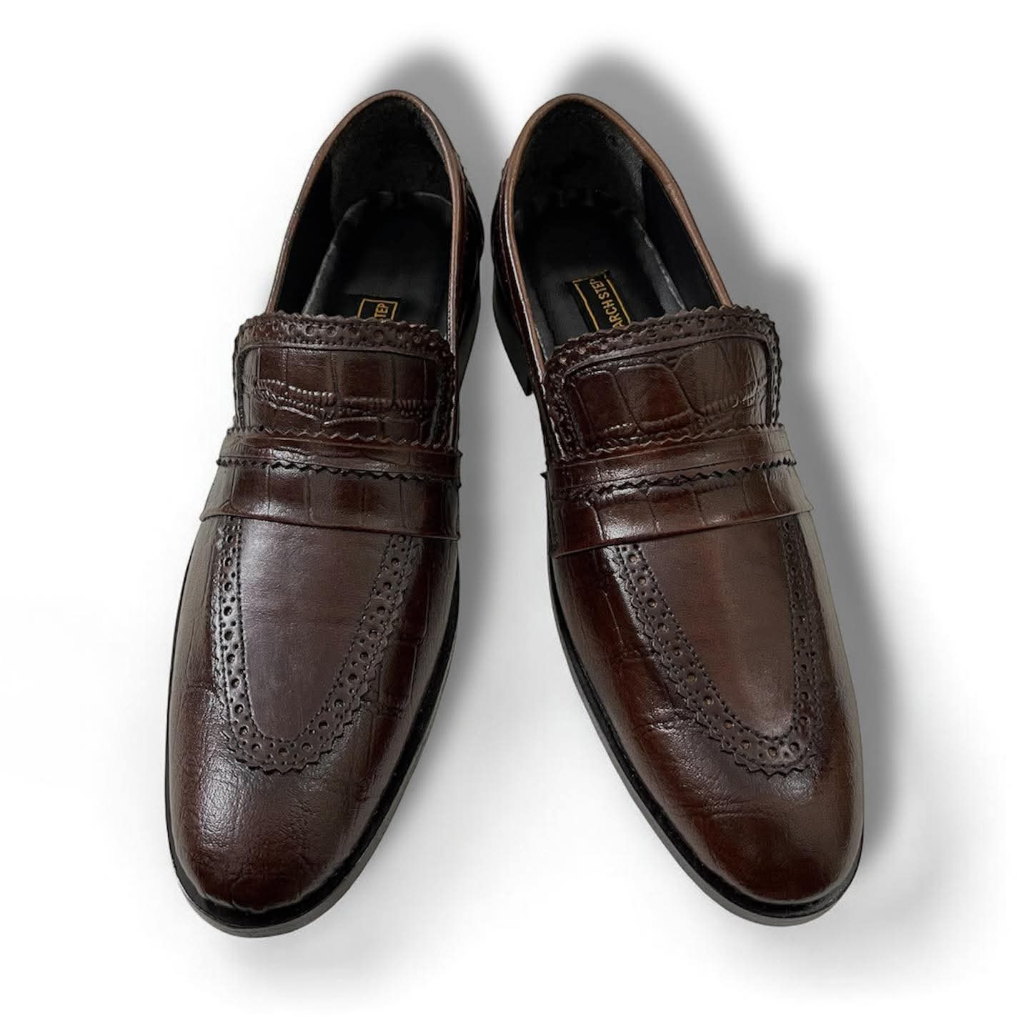 Prestige Croc-Embossed Loafers men’s