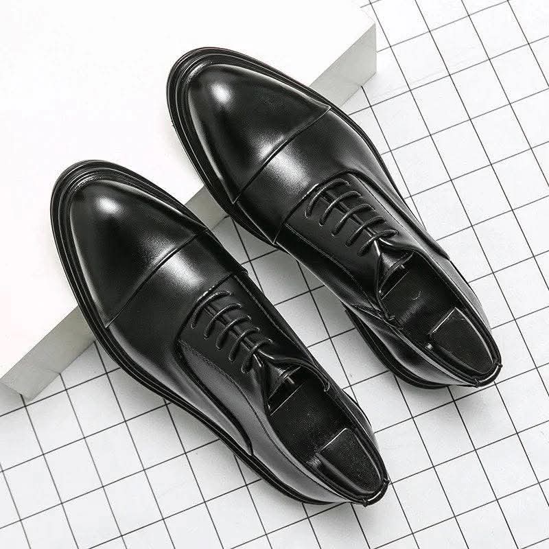 Formal Leather Oxford Cap-Toes men’s