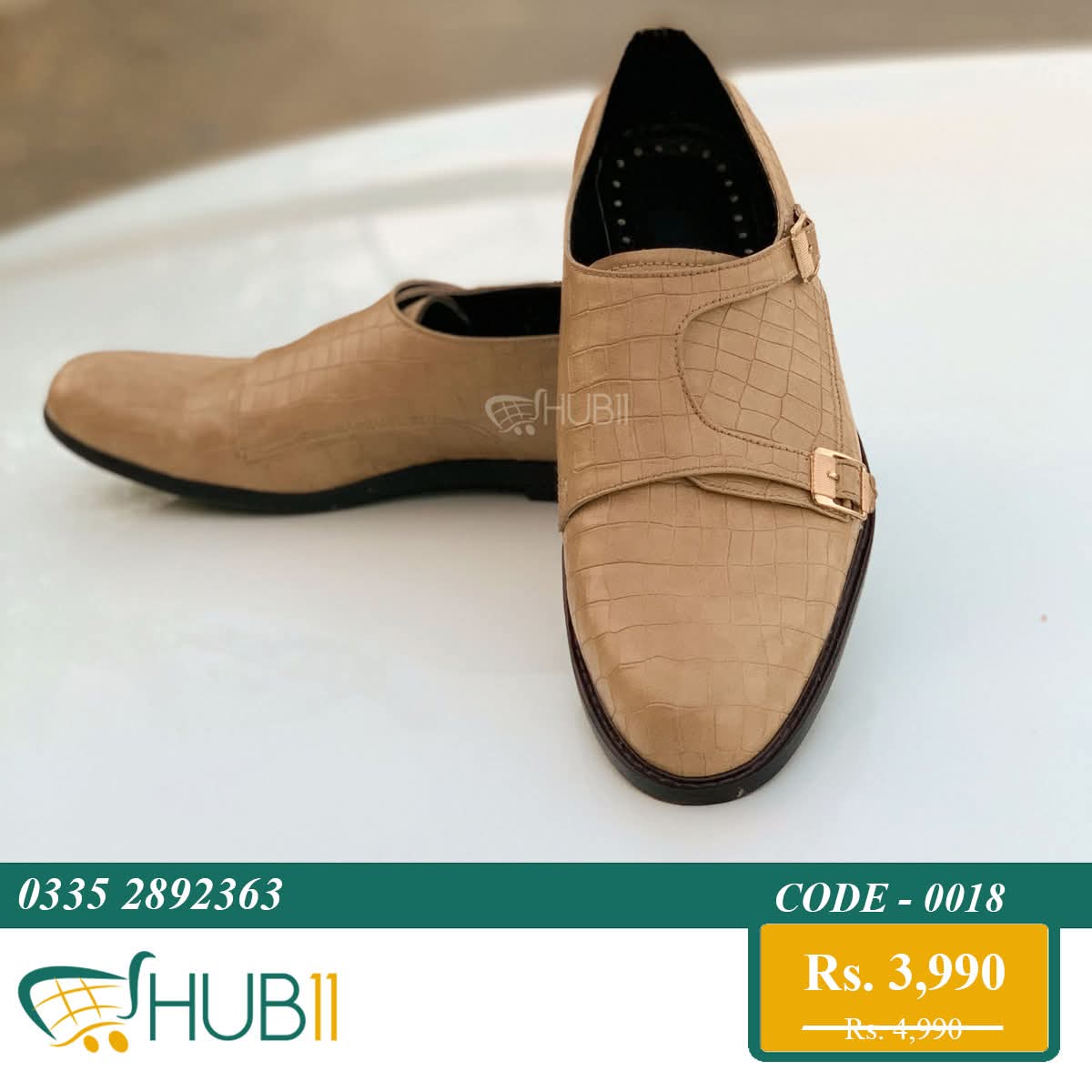 0018 Code loafers shoes mens