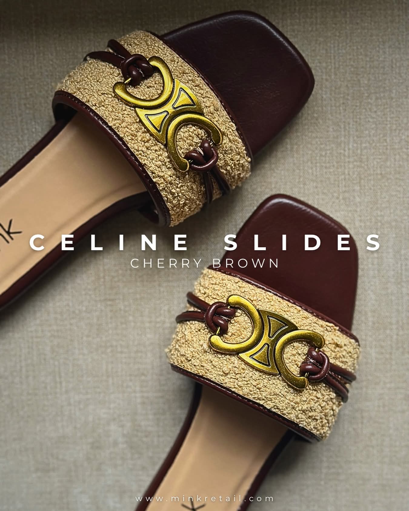 Womens slides new color is coming up in our hot favourite Celine slides for mink lovers only! 🤍