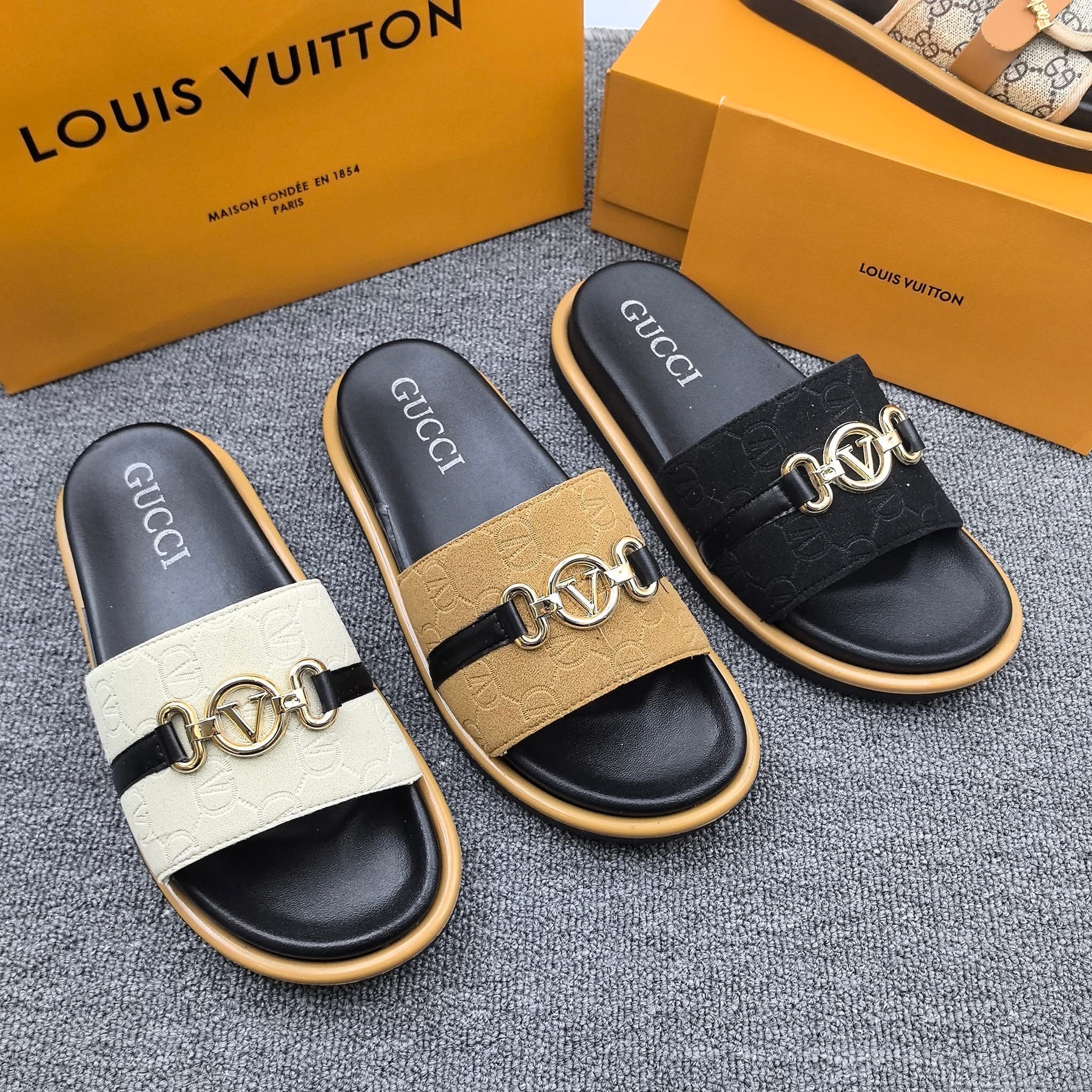 Mens slipper comfort