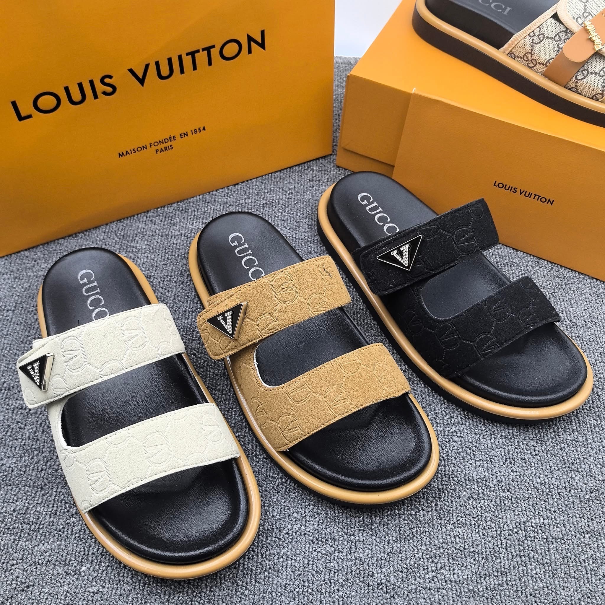 Mens slipper comfort