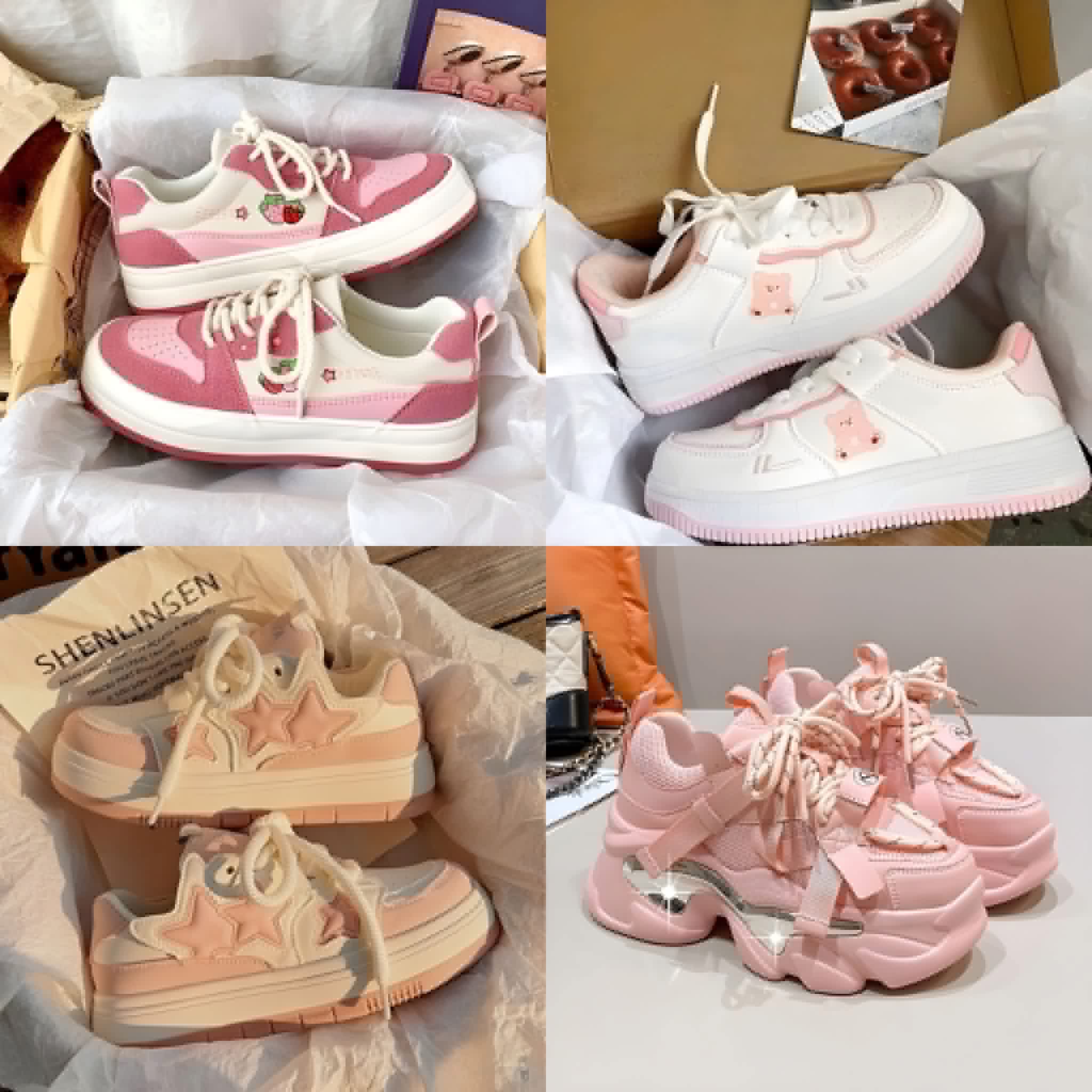Woman sneaker shoes