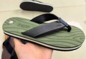 Mens navy blue flip-flop clippers