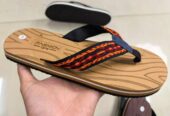 Mens navy blue flip-flop clippers