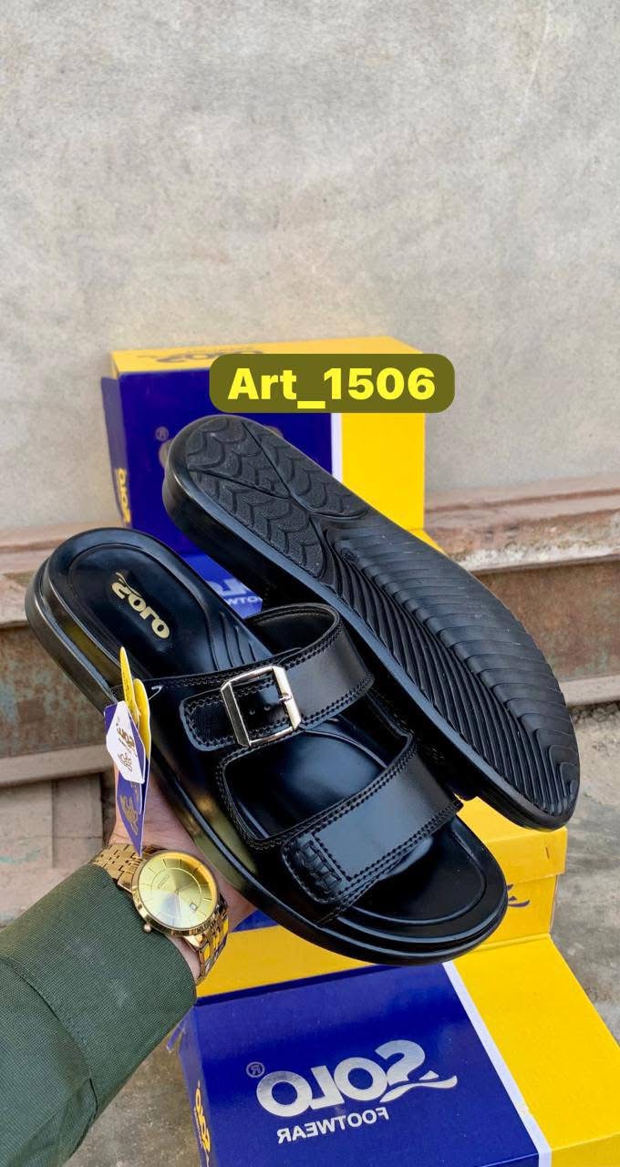 Mens leather sandals