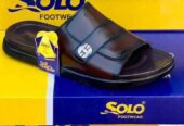 Mens leather sandals