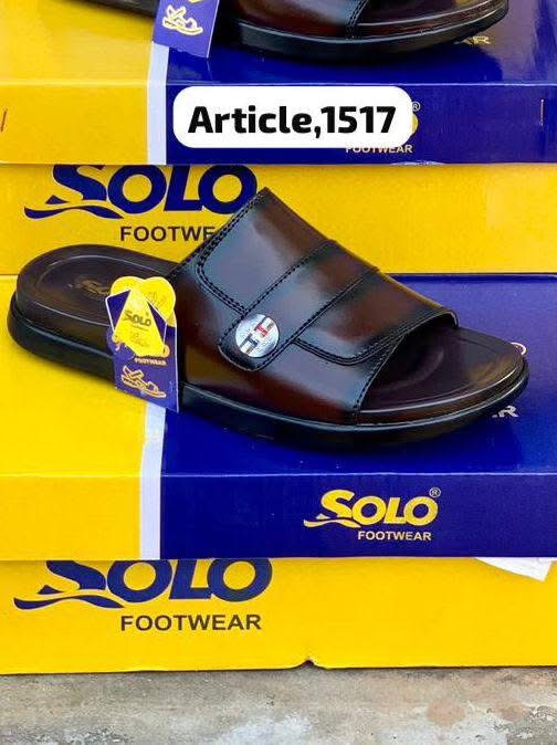 Mens leather sandals