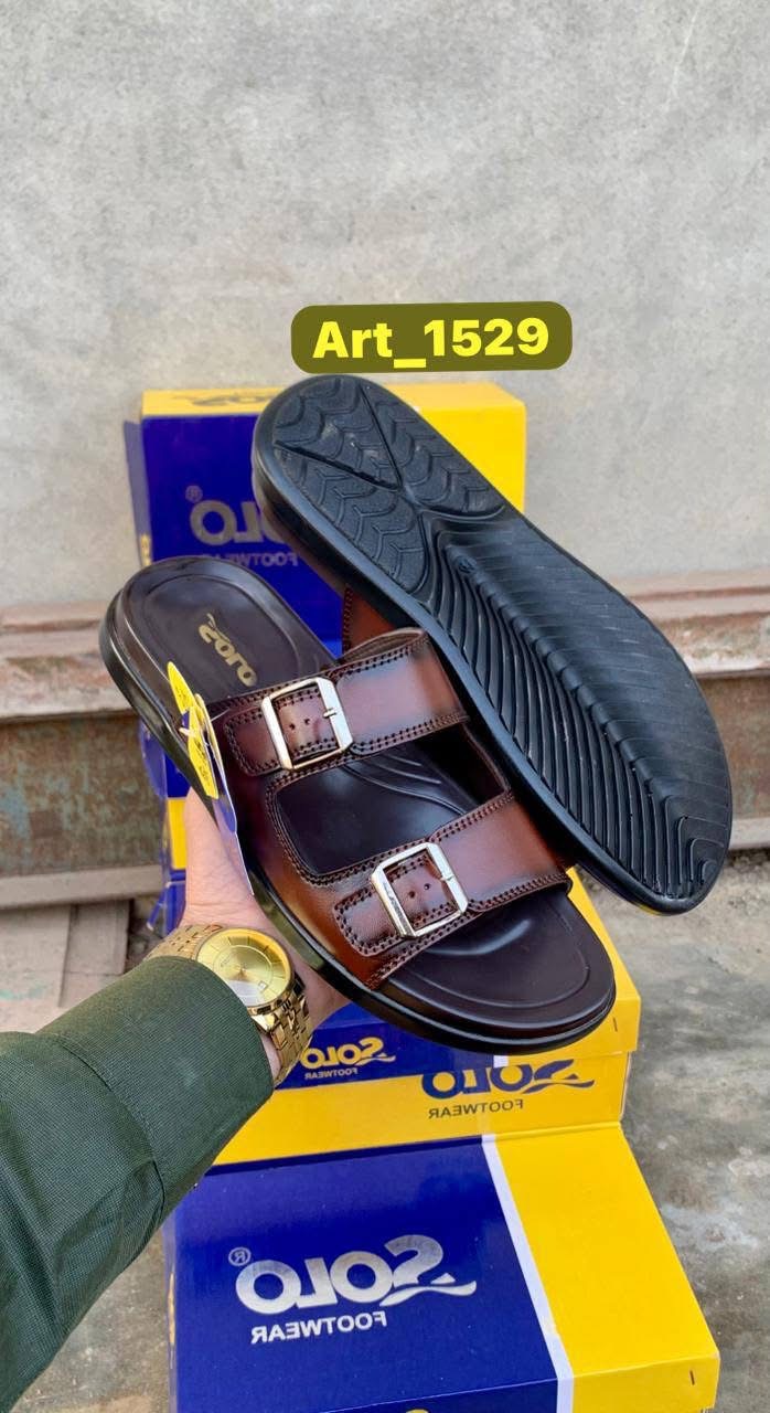 Mens leather sandals