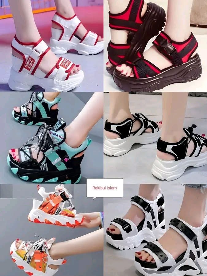 Asadahoes Women *fashion platform sandals