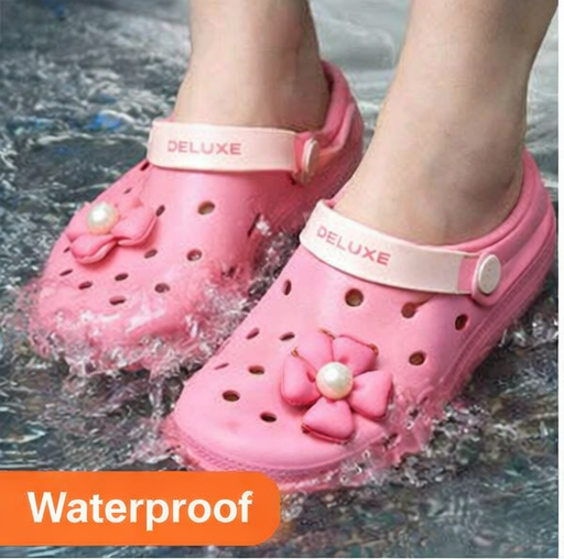 Deluxe footwear Ladies crocs shoes with premium quality