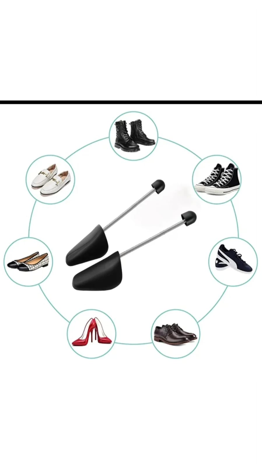 Spring-Type Shoe Shapers / Shoe Trees